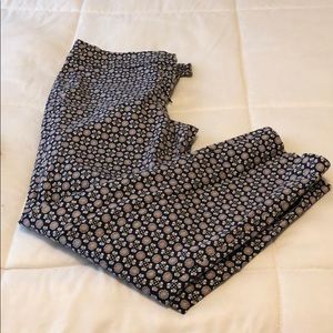 Patterned dress pants